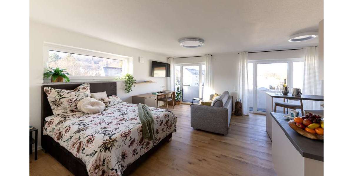 Etagenwohnung Schwäbisch Gmünd Straßdorf - 1 Zimmer, 27 m&sup2;, 600&euro; | Angebot:26888534